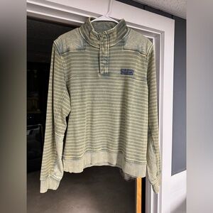 Vineyard vines distressed quarter zip